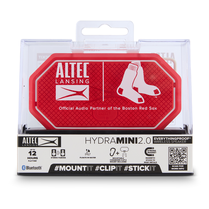 Altec Lansing Hydramini 2.0 x Boston Red Sox Bluetooth Speaker