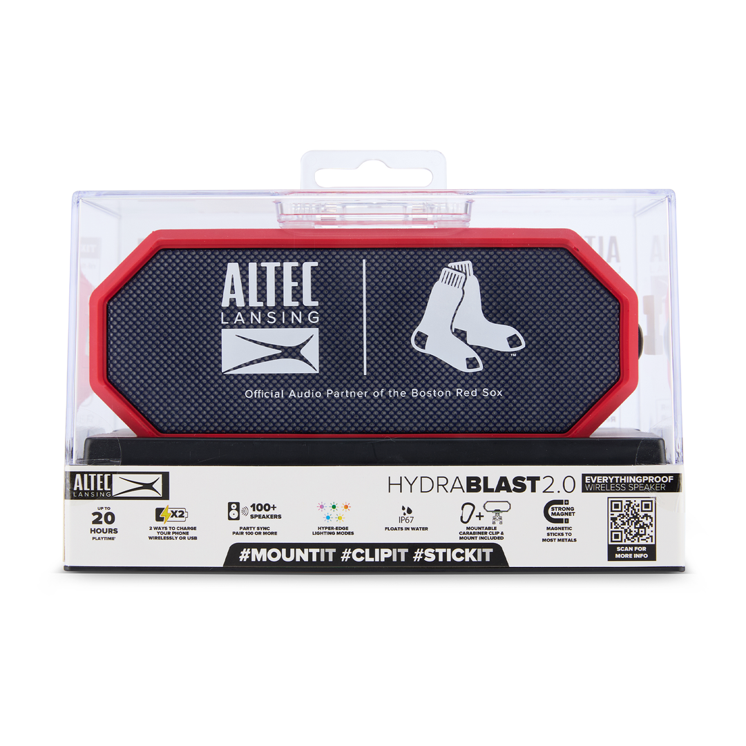 Altec Lansing Hydrablast 2.0 x Boston Red Sox Bluetooth Speaker