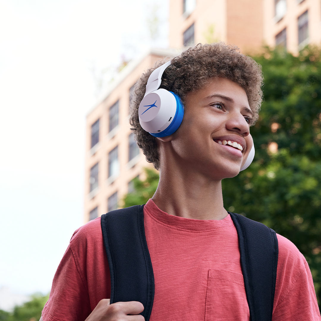 Kids Wireless Headphones Altec Lansing Kid Safe Noise Cancelling