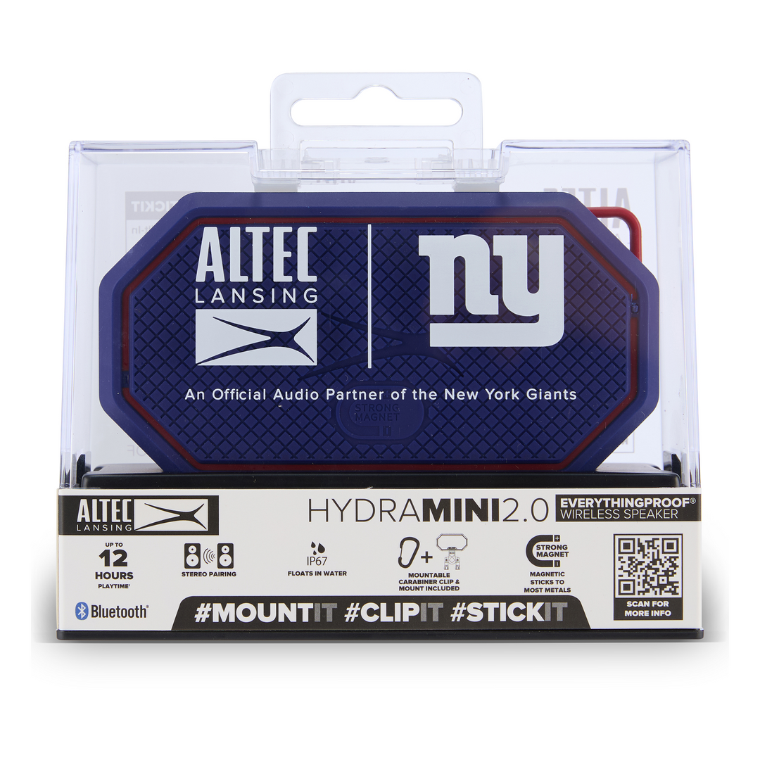 HYDRAMINI 2.0 x NEW YORK GIANTS BLUETOOTH SPEAKER