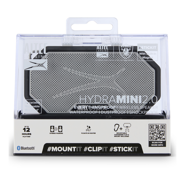 HYDRAMINI 2.0 x LAS VEGAS RAIDERS BLUETOOTH SPEAKER