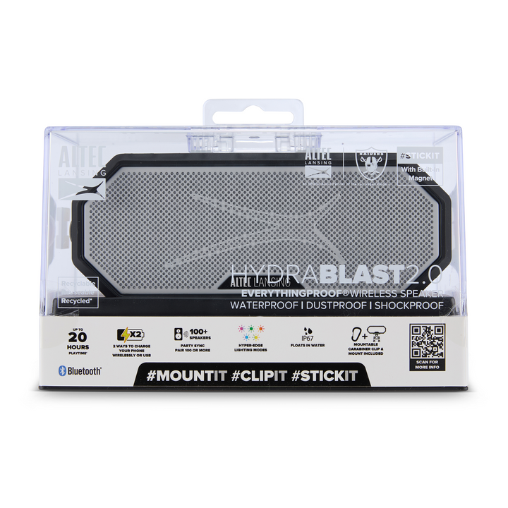 HYDRABLAST 2.0 x LAS VEGAS RAIDERS BLUETOOTH SPEAKER