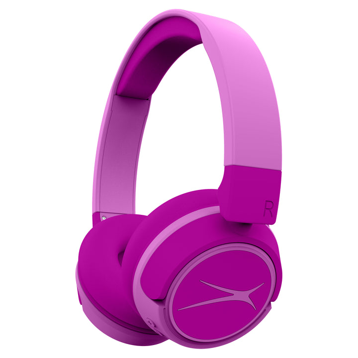 Kid Safe 2-In-1 Bluetooth and Wired Headphones (Two-Tone)