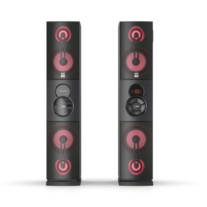 IMT7003-BLK-1 Altec Lansing Party Duo Tower Speaker Set